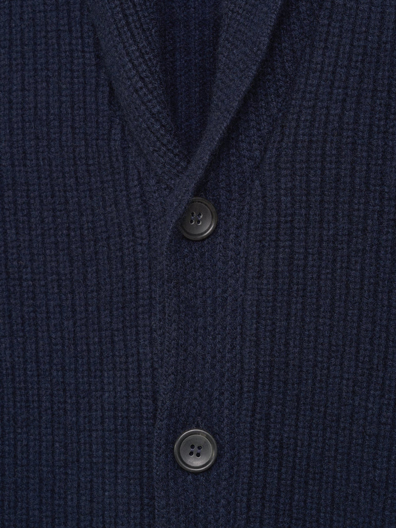 Navy Rally Cardigan