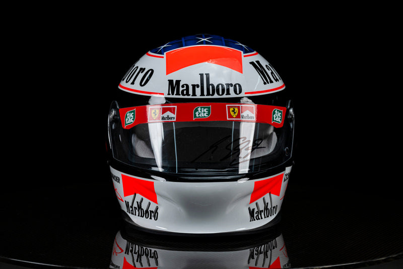 Michael Schumacher Signed Replica Helmet