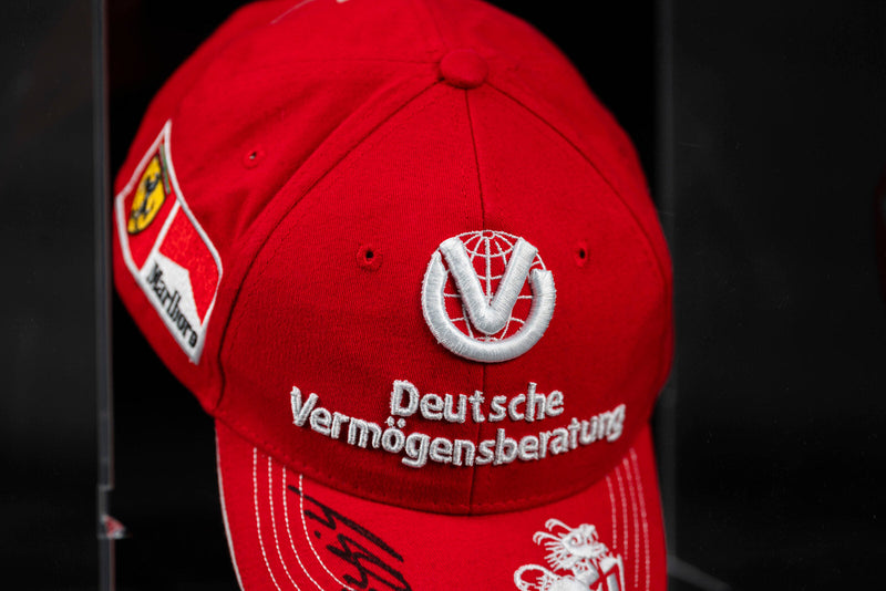 Auction for Michael Schumacher signed cap