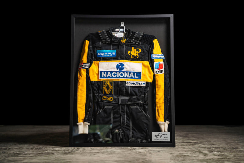 Ayrton Senna 1985 Estoril Official Replica Suit