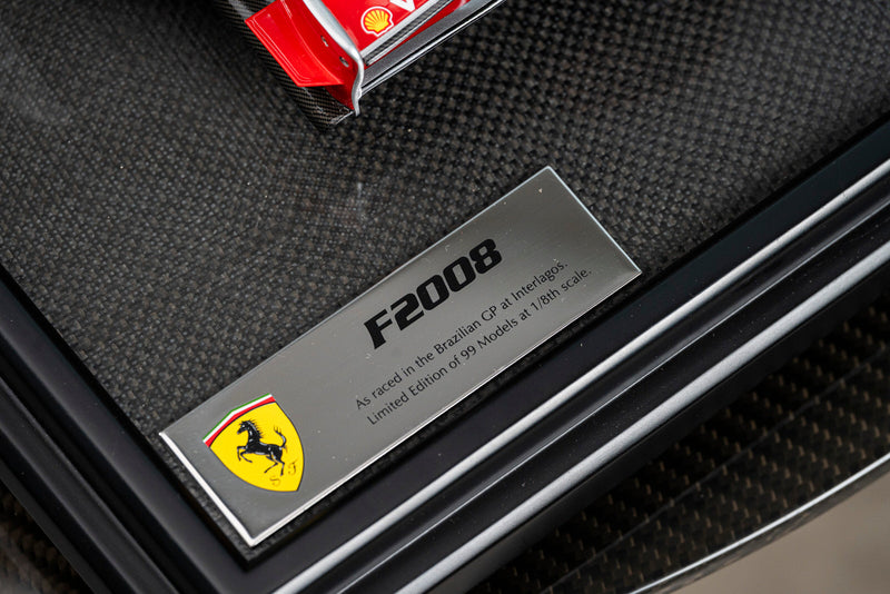 Ferrari F2008 Amalgam Signed model