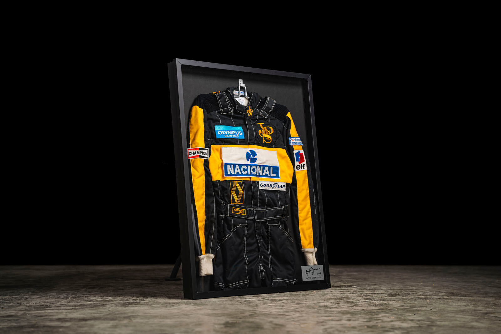 Ayrton Senna 1985 Estoril Official Replica Suit by Halmo – CD Shop