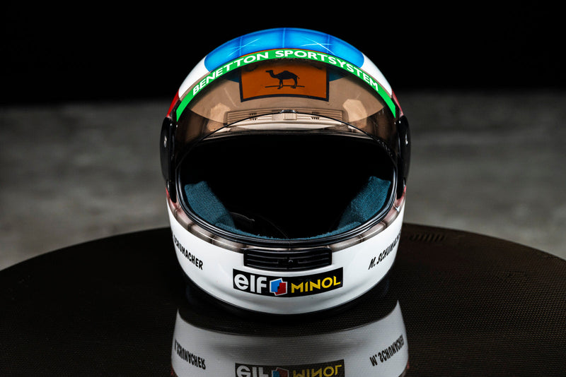 Michael Schumacher Signed Replica Helmet