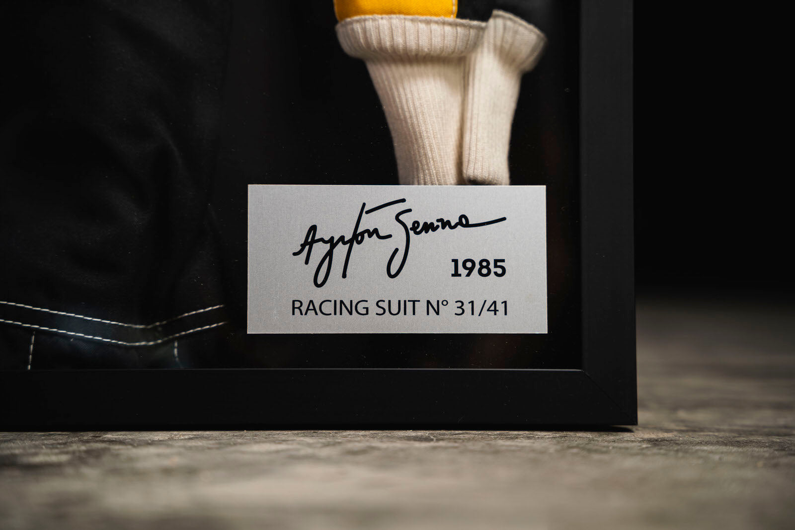 Ayrton Senna 1985 Estoril Official Replica Suit by Halmo – CD Shop