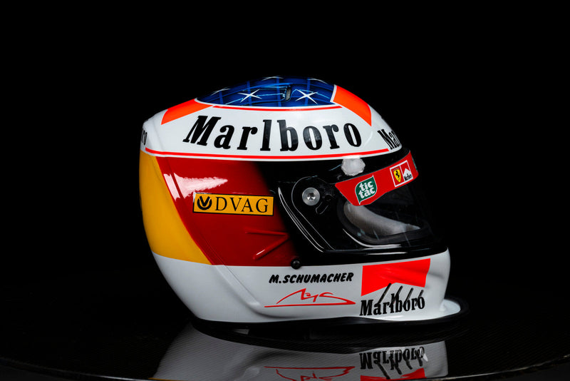 Michael Schumacher Signed Replica Helmet