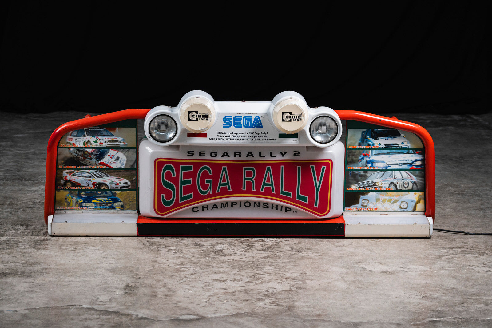 Sega Rally 2 Sign – CD Shop | Classic Driver