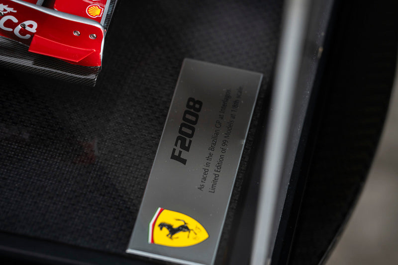 Ferrari F2008 Amalgam Signed model