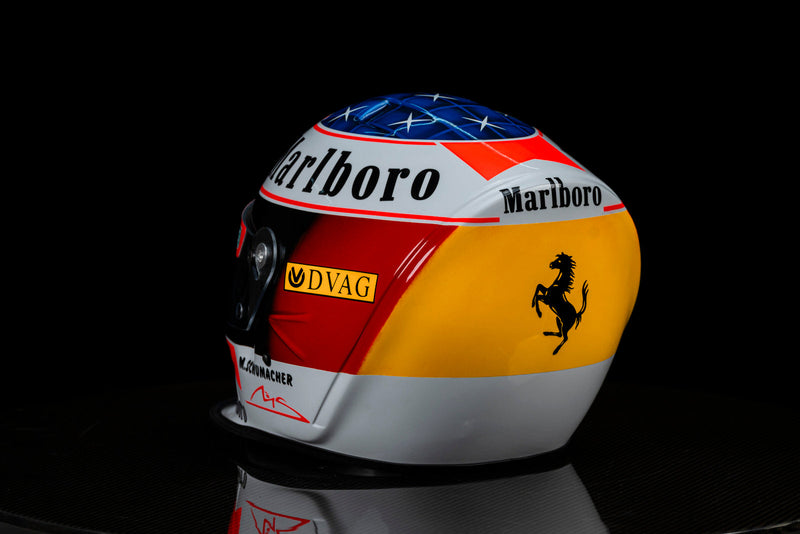 Michael Schumacher Signed Replica Helmet