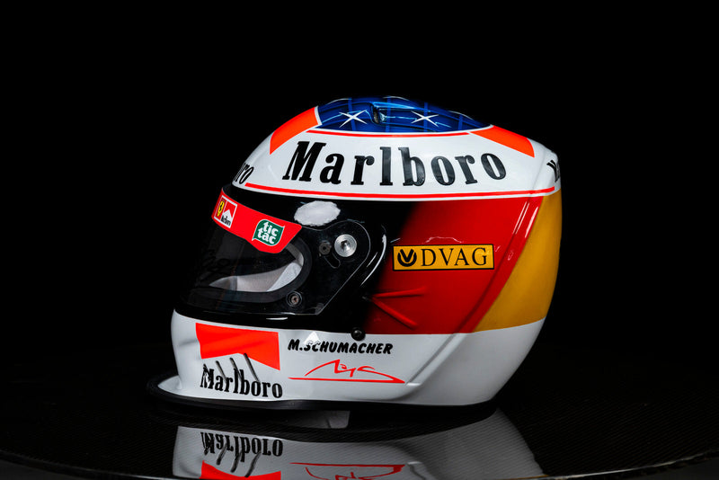 Michael Schumacher Signed Replica Helmet