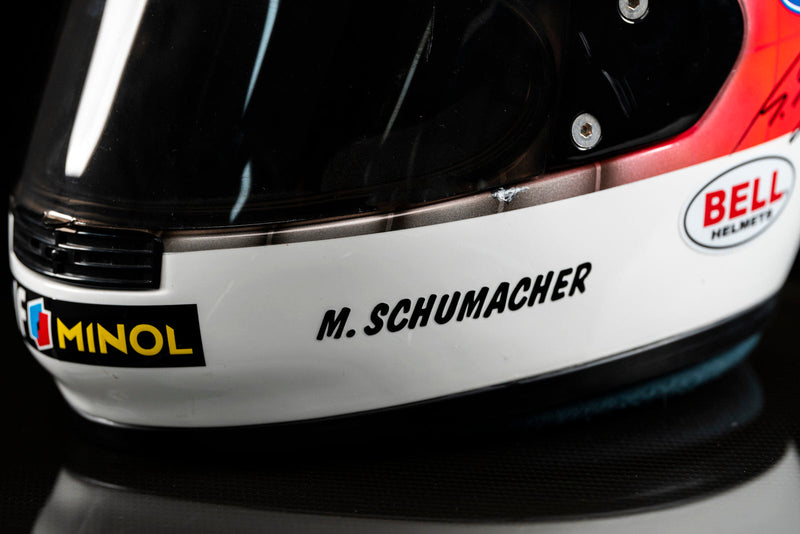 Michael Schumacher Signed Replica Helmet