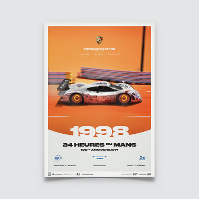 Porsche 911 GT1 - 24h Le Mans - 100th Anniversary - 1998