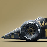 Ayrton Senna | 1985 The First Win Estoril | Lotus 97T Poster