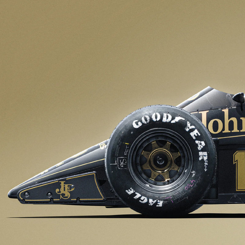 Ayrton Senna | 1985 The First Win Estoril | Lotus 97T Poster