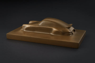 Porsche 911 RS bronze statue