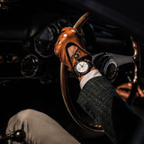 Brown designer driving gloves - Opinari - Driver's Essentials