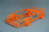 Lamborghini Twin Turbo Countach Sculpture