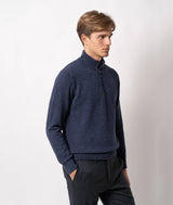 Half-zip cashmere sweater Anversa