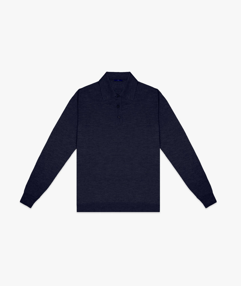 Cashmere and silk polo shirt Vienna