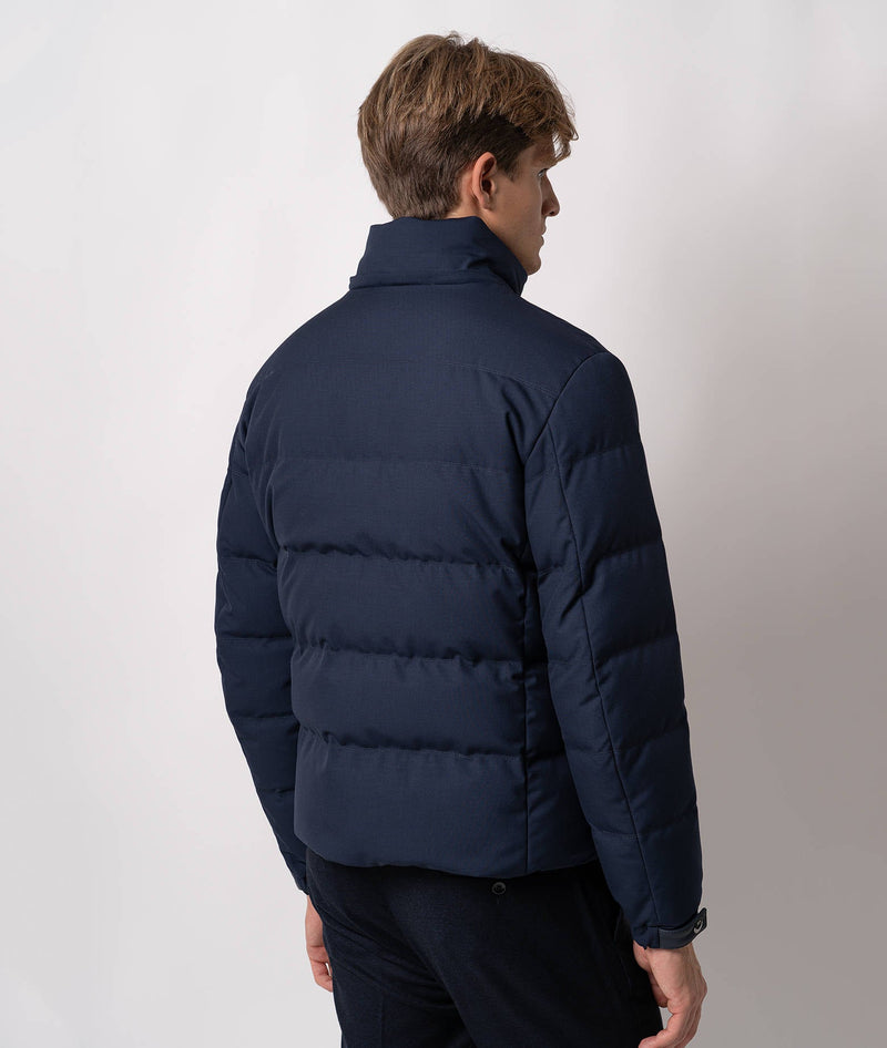 Wool quilted down jacket Everest