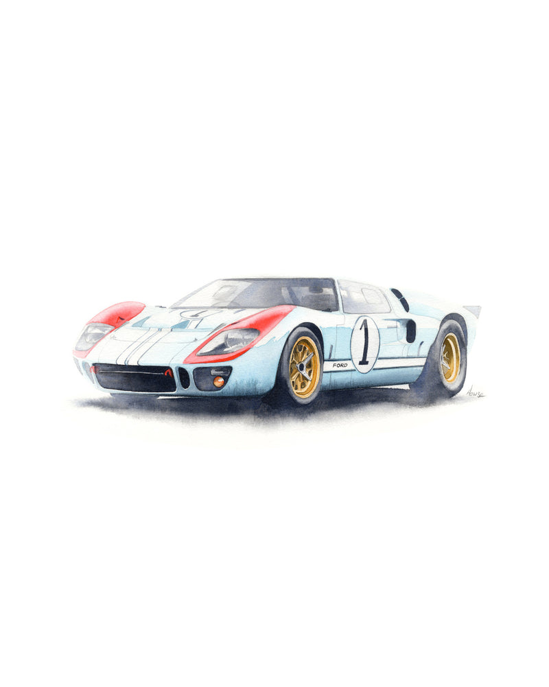 Ford MkII 'GT40' 1015 Le Mans 1966