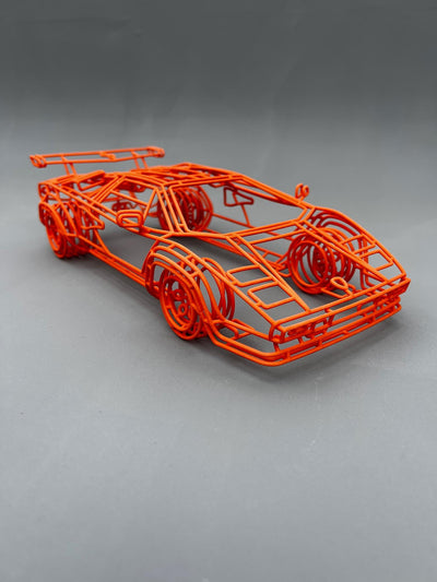 Lamborghini Countach Sculpture