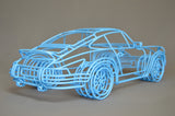 Porsche 911 RSR Sculpture