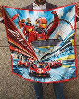 THE OUTLIERMAN foulard GLORY | 24 Hours of Le Mans - Silk Scarf