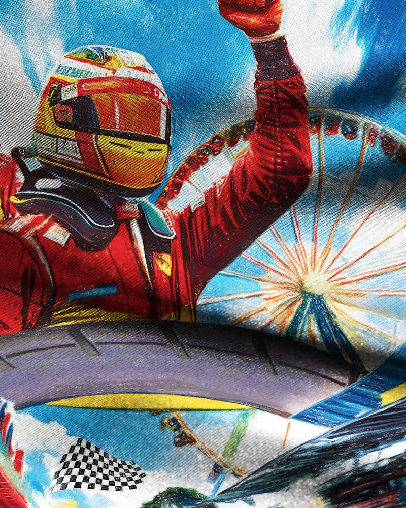 THE OUTLIERMAN foulard GLORY | 24 Hours of Le Mans - Silk Scarf