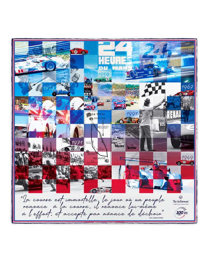 Centenary 24 Hours of Le Mans - Silk Pocket Square