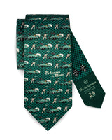 THE OUTLIERMAN ties LAP | 24 Hours of Le Mans - Silk Tie - Green