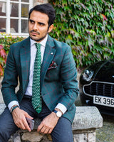 POSH - Silk Tie - British Green