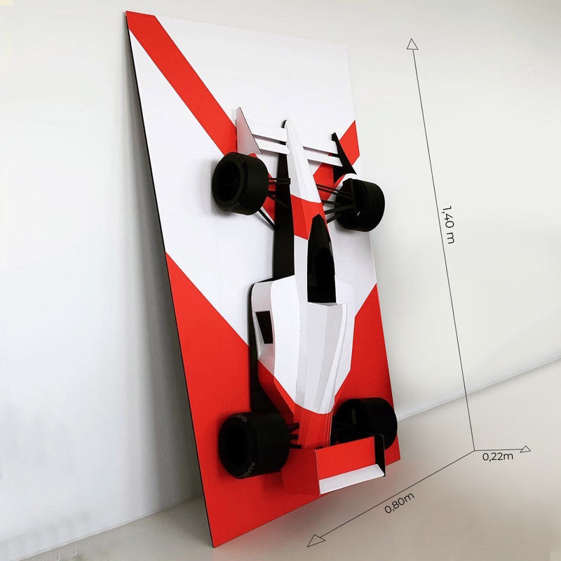 Big Scale F1 Legend - Papercraft Car Sculpture