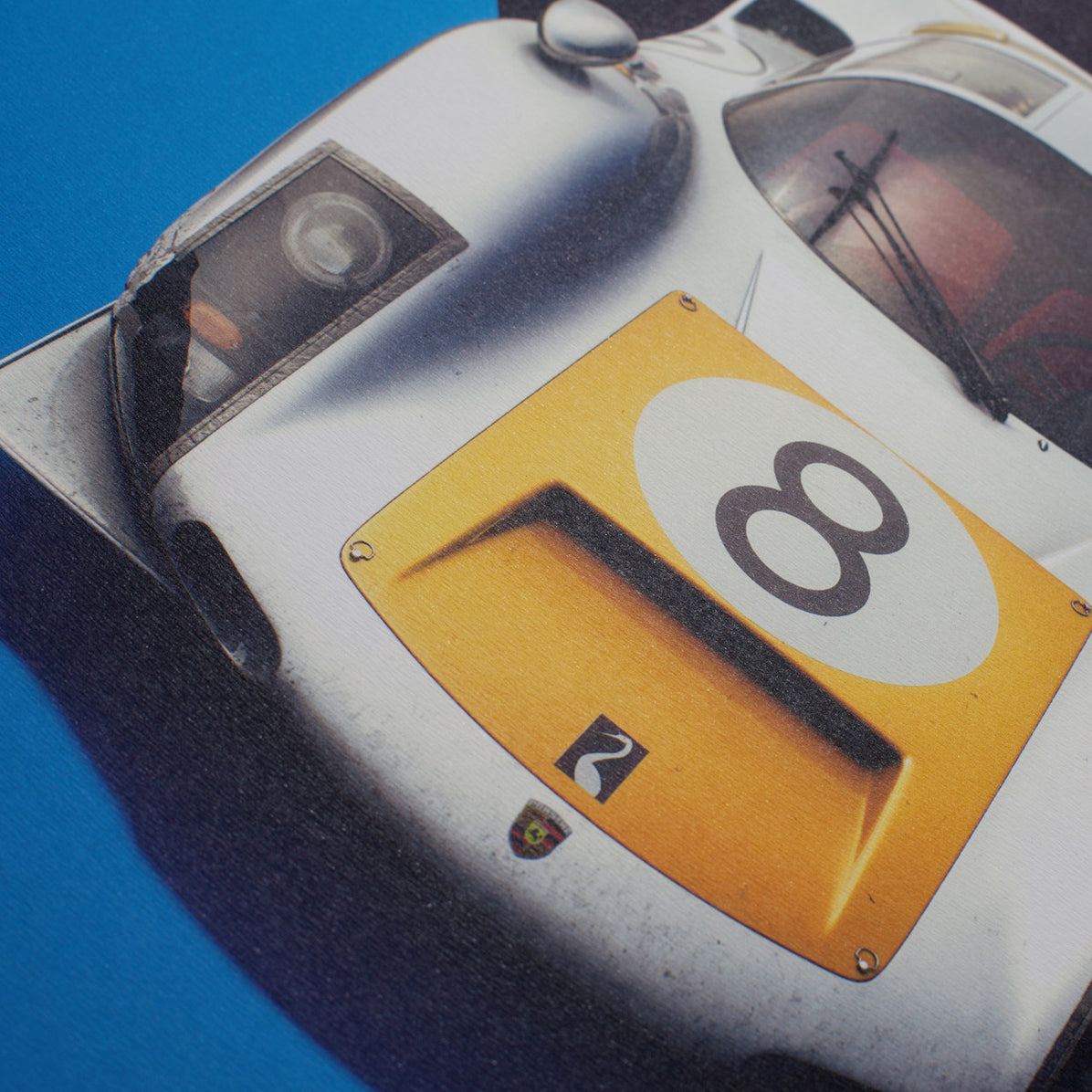 Porsche 906 - White - Japanese GP - 1967 - Poster