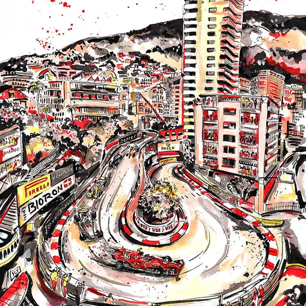 Monaco Grand Prix, The Fairmont Corner 2018 – CD Shop | Classic Driver