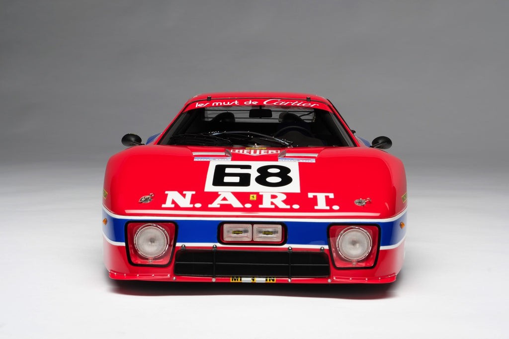 Coche miniatura Ferrari 512 BB LM 1/18 BBR Models BB LM No.00 Copa de Oro Racing Coche miniatura Ferrari 512 BB LM 1/18 BBR Models BB LM No.00 Copa de Oro Racing