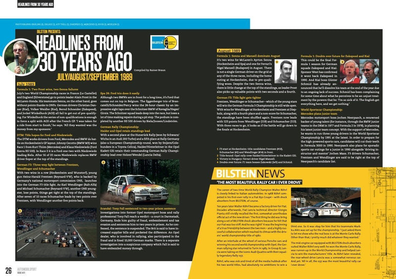 AUTOMOBILSPORT #21 (03/2019) - English edition