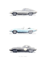 Jaguar E-Type '15.03.1961' Trio
