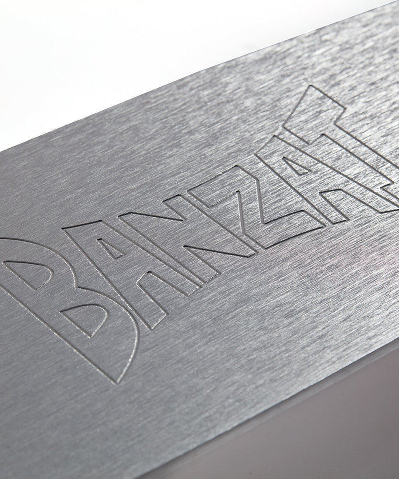 Banzai OG Aluminium Skateboard - Silver