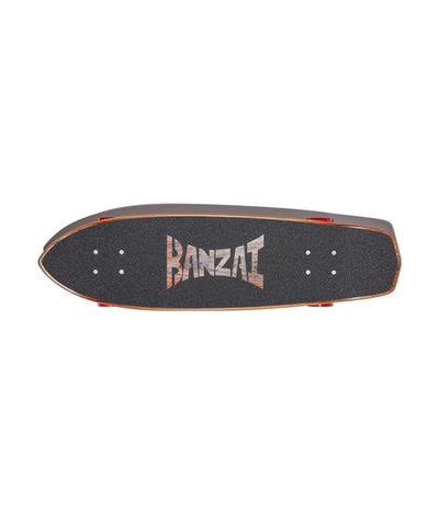 Banzai OG Dark Wood Skateboard