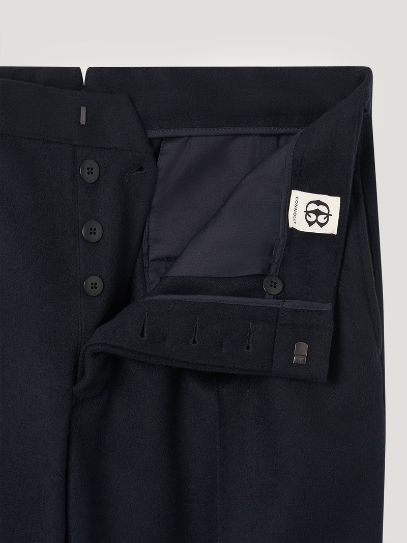 Unstructured Wool Trouser