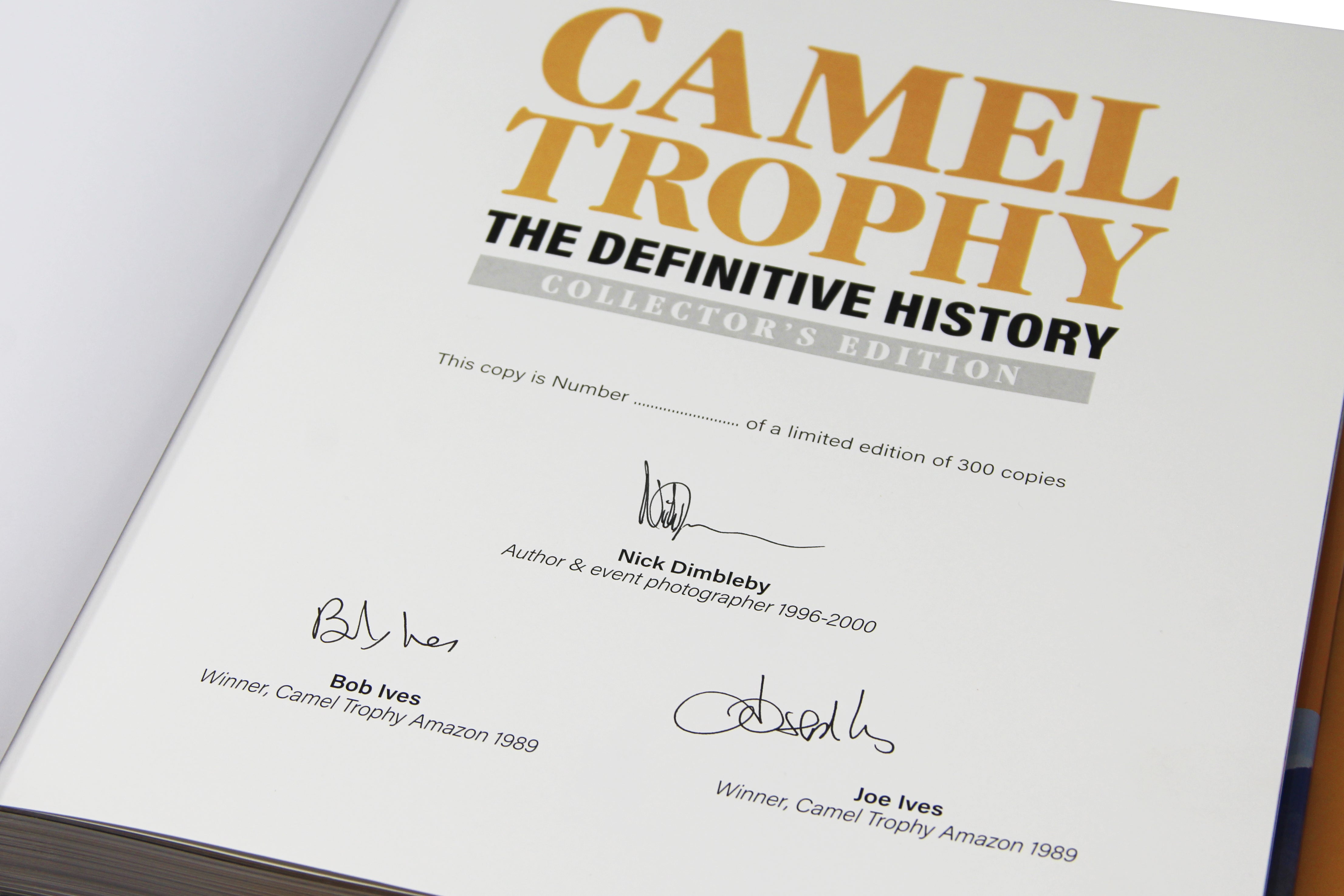 Camel Trophy - The Definitive History (Collector's Edition)