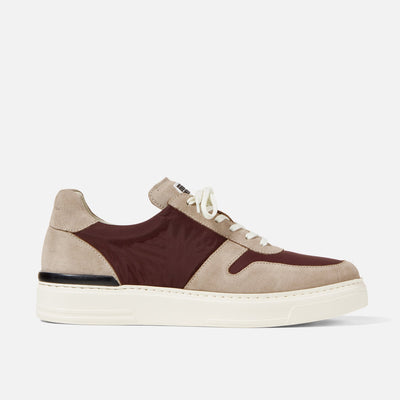Maroon Puffer Sneaker