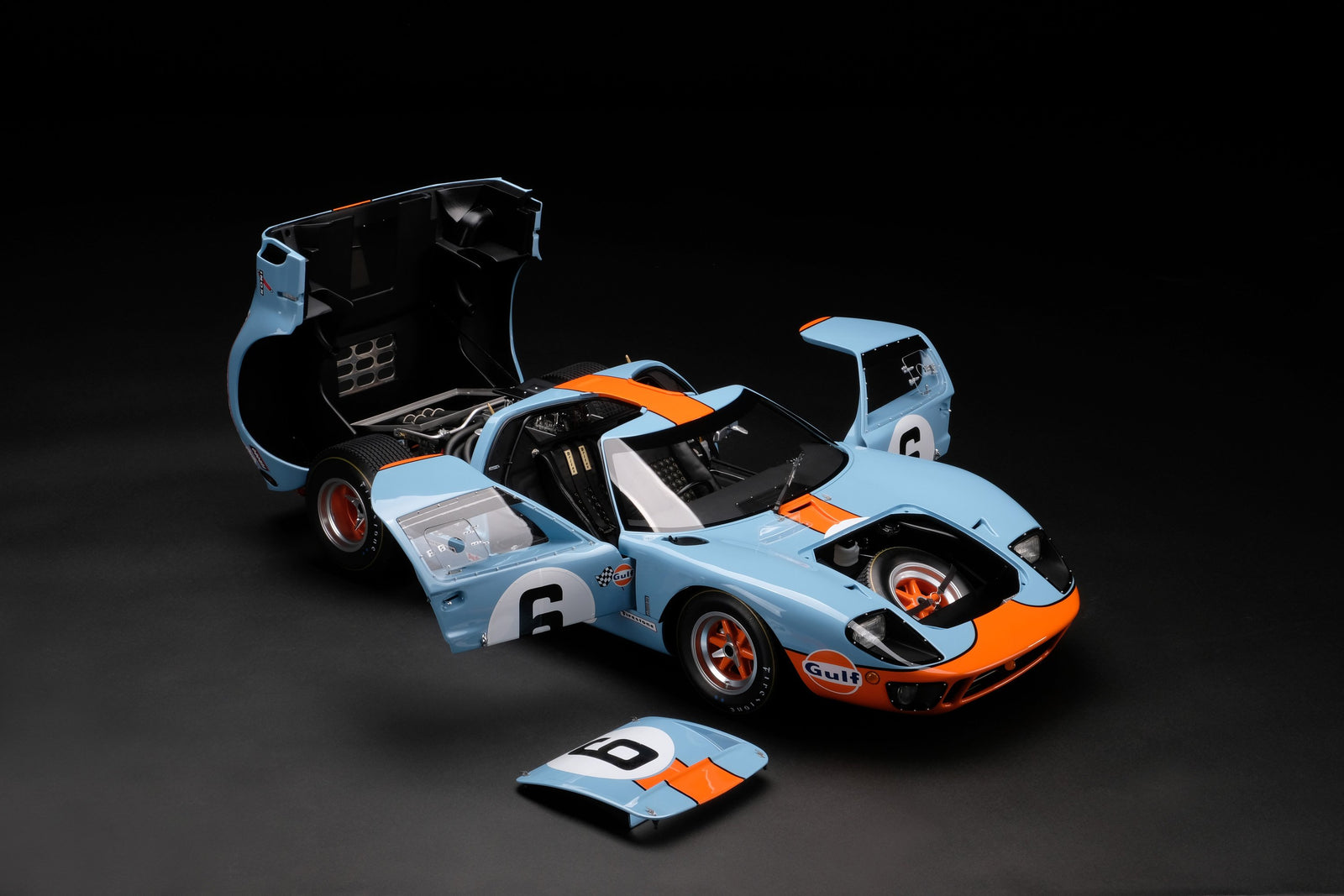 多様な Ford GT40 - 1969 Le Mans Winner at 1:8 Scale – CD Shop 自動車