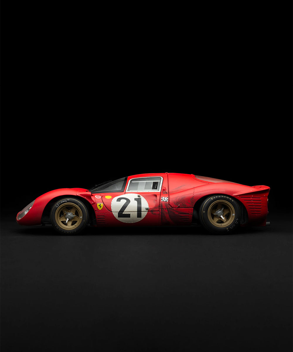 Ferrari 330 P4 1967 Le Mans 2nd Place Class Winner Race Weathe ferrari-330-p4-1967-le-mans-2nd-place-class-winner-race-weathe