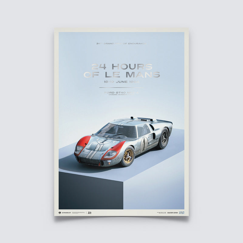 Ford GT40 - P/1015 - 24H Le Mans - 1966 | Collector's Edition