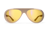 Moto Aviators sunglasses for motorcycles Desert/ Yellow