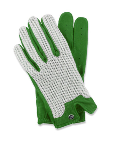 Stringback Driving Gloves - Green