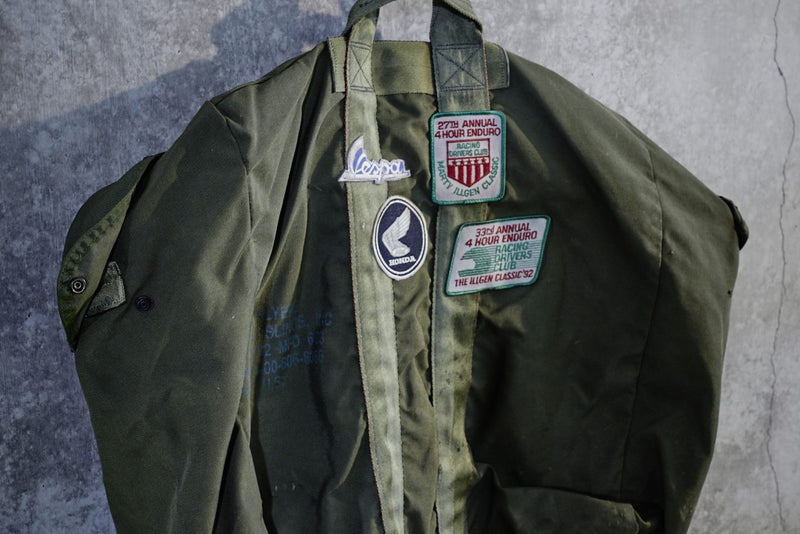 vintage Vespa Honda Flyers Kit Bag