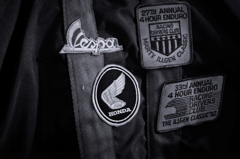 vintage Vespa Honda Flyers Kit Bag