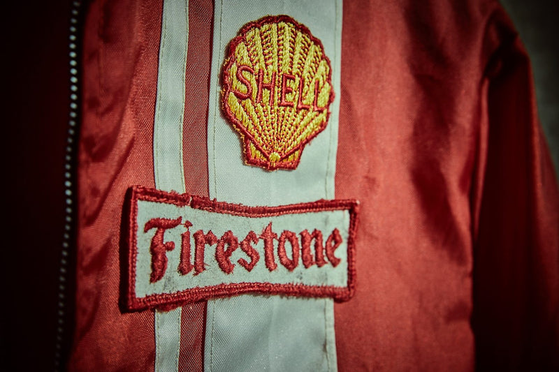 vintage 60ies Mercedes Firestone Shell Bardall Jacket